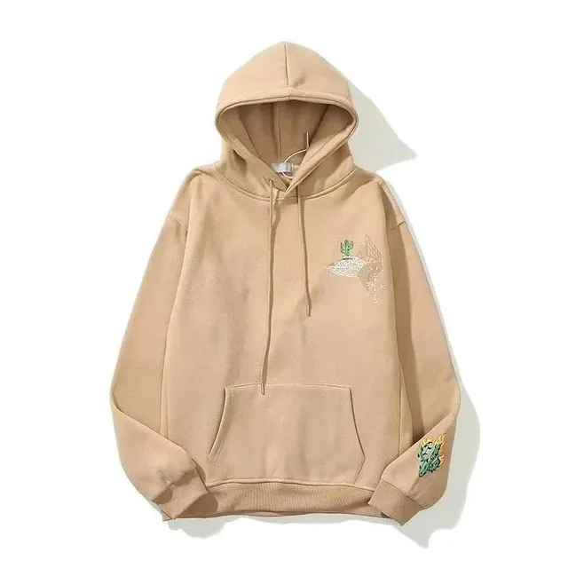 Fragment Design Hooded Sweatshirt Cactus Embroidery