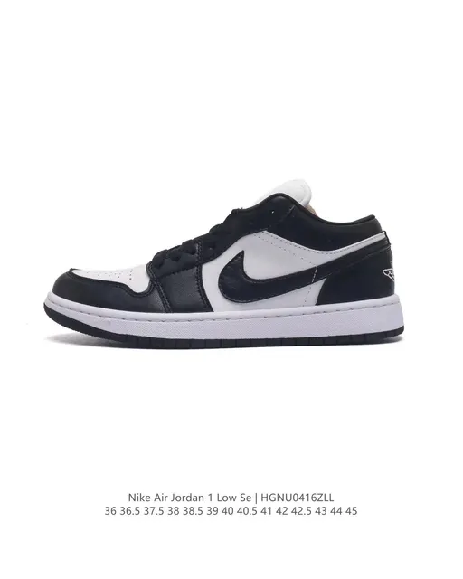 Air Jordan 1 Low SE Black White