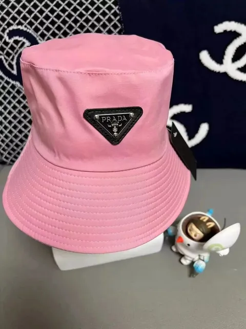 Prada Bucket Hat Triangle Logo