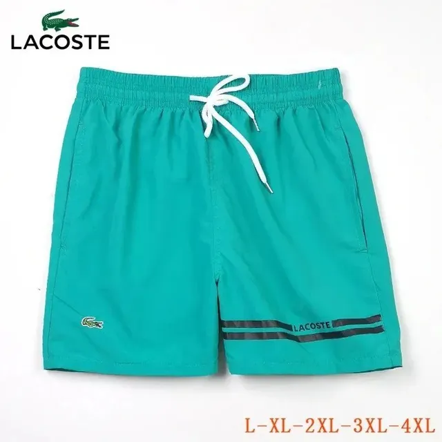 Lacoste Swim Shorts Striped Side Panel