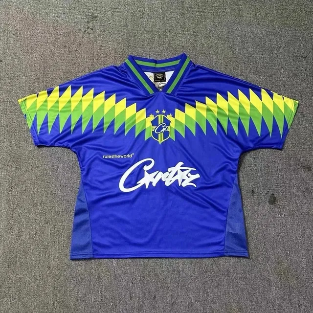 Corteiz Jersey Brazilian Flag Chevron