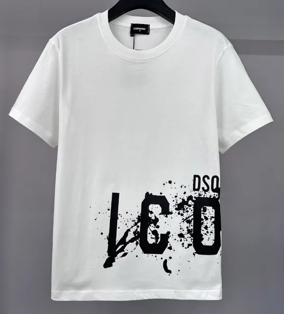Dsquared2 Graphic Tee Splatter Logo