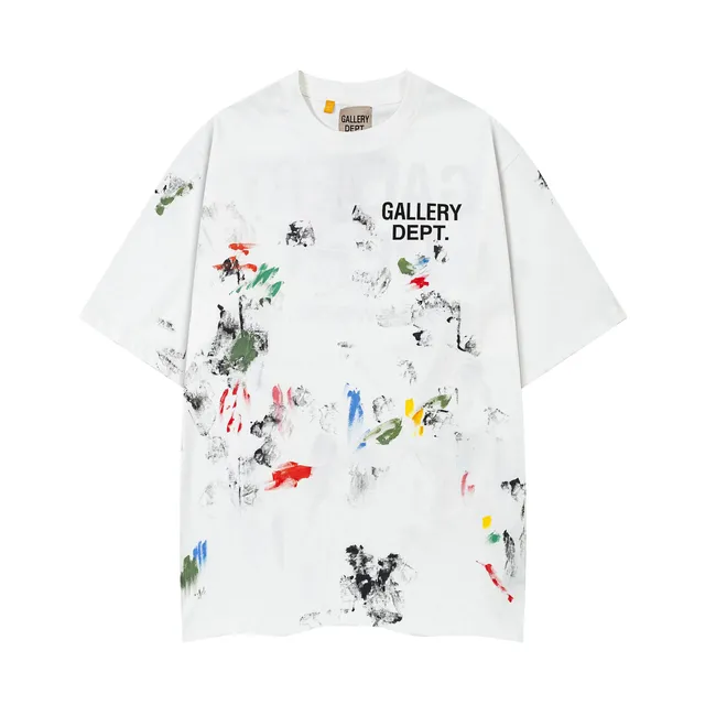 Gallery Dept. Paint Splatter Tee Multi-Color Paint Print