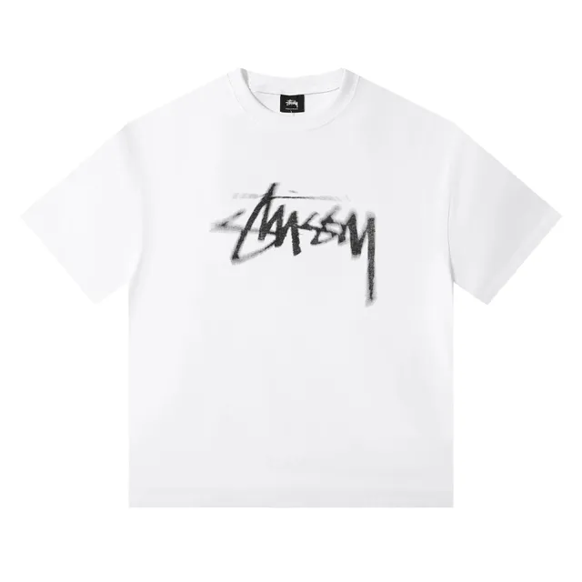Stüssy Logo Tee Spray Paint Logo