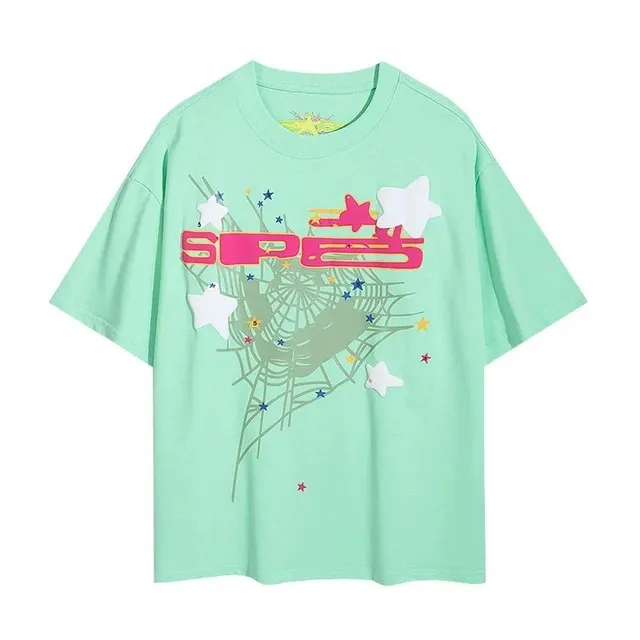 Corteiz Graphic Tee Spider Web Star Print
