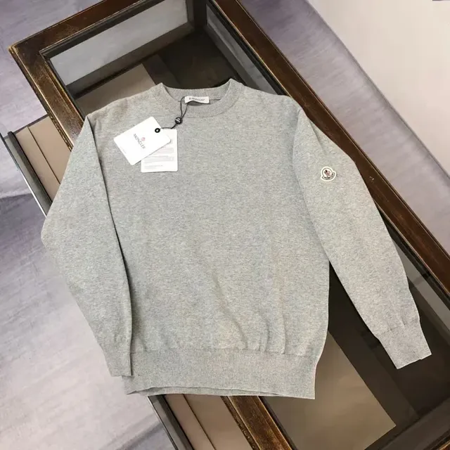 Moncler Crewneck Sweater Logo Patch