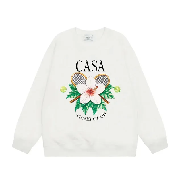 Casablanca Sweatshirt Tennis Club Graphic