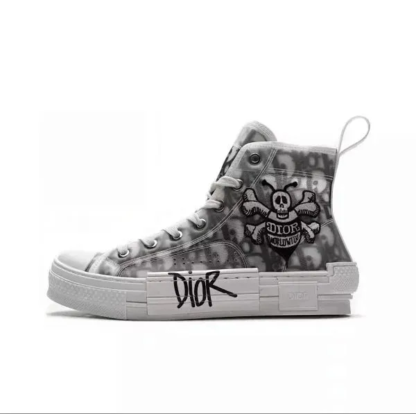 Dior B22 High Skull Print