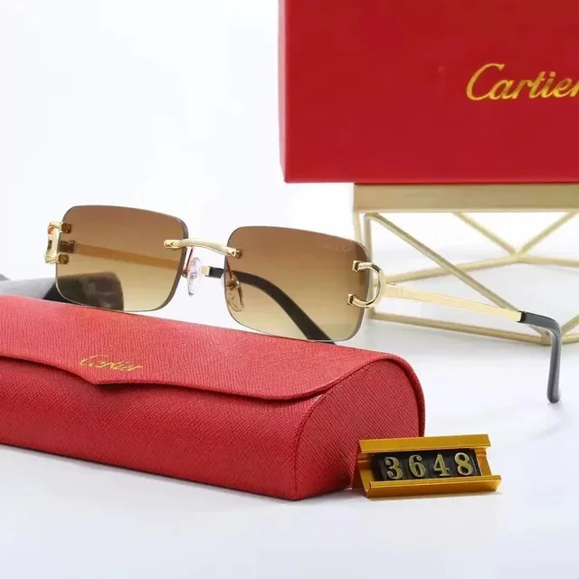 Cartier Sunglasses Rimless Square
