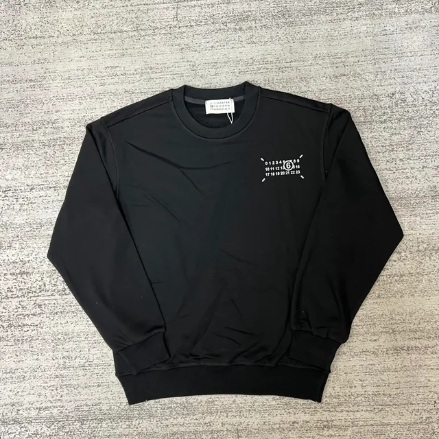 Maison Margiela Crewneck Sweatshirt Numbers Logo