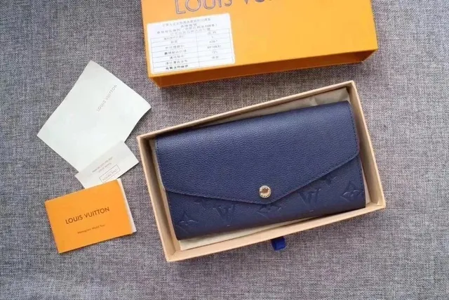 Louis Vuitton Long Wallet Empreinte Leather