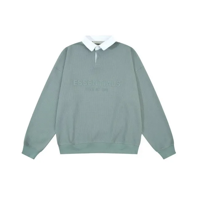 Fear of God Essentials Polo Sweatshirt Embroidered Logo