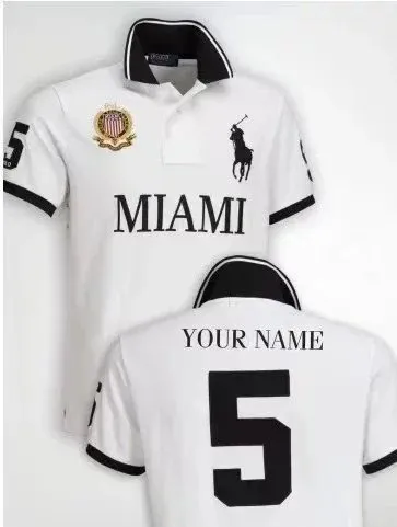 Polo Ralph Lauren Polo Shirt Miami Custom