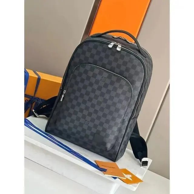 Louis Vuitton Damier Graphite Backpack Checkered Canvas