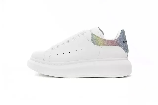 Alexander McQueen Oversized Sneaker Iridescent Heel