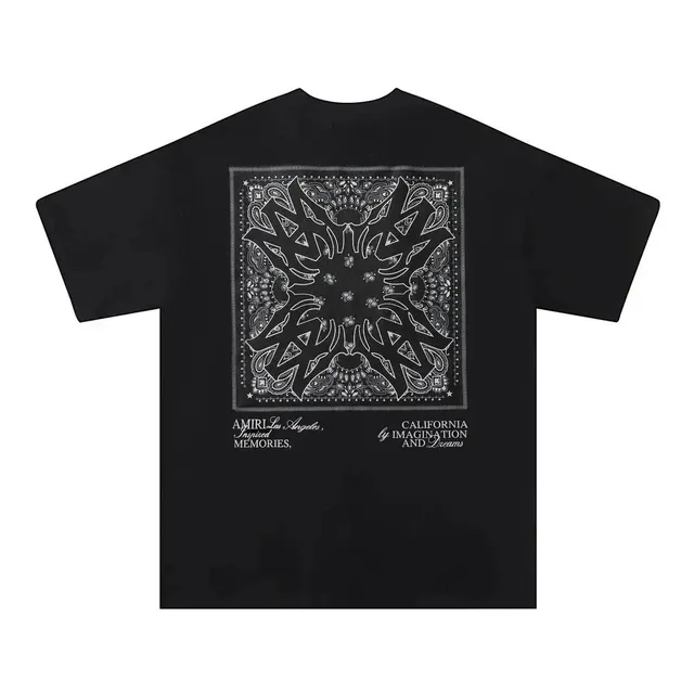 Amiri Bandana Print Tee Los Angeles Bandana