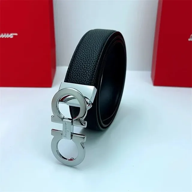 Ferragamo Gancini Belt Classic Gancini Buckle