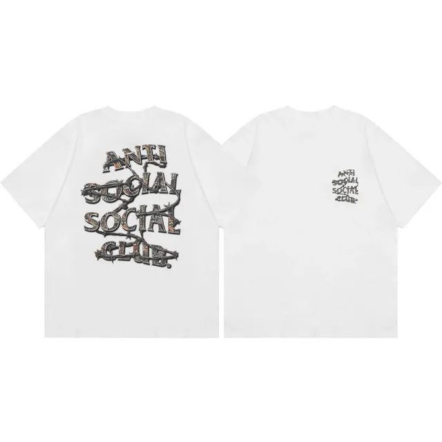 Anti Social Social Club Graphic Tee Barbed Wire Logo