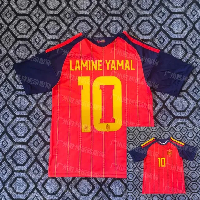 Spain National Team × Adidas Home Jersey Lamine Yamal #10