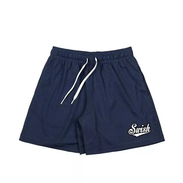 Mesh Shorts Script Logo