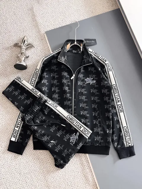 Dior Track Suit Logo Print