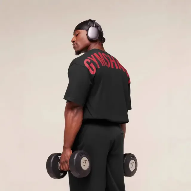 Gymshark T-Shirt Bold Logo Back