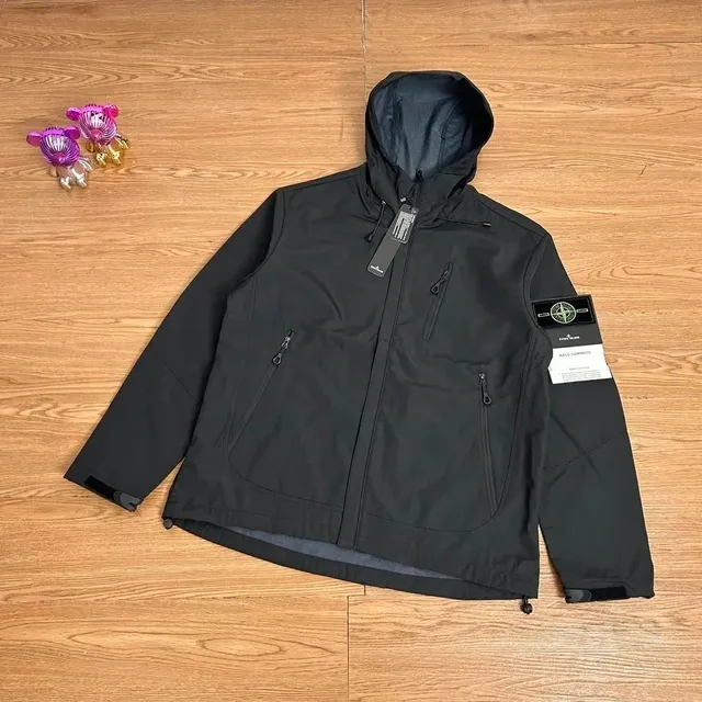 Stone Island Goggle Jacket Black