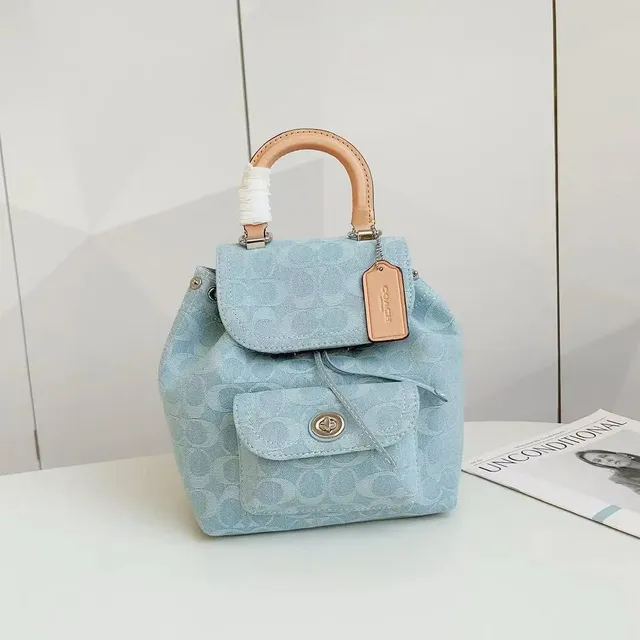 Coach Mini Backpack Signature Canvas