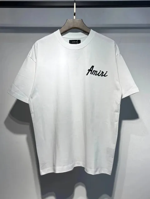 Amiri Logo Tee Black Script