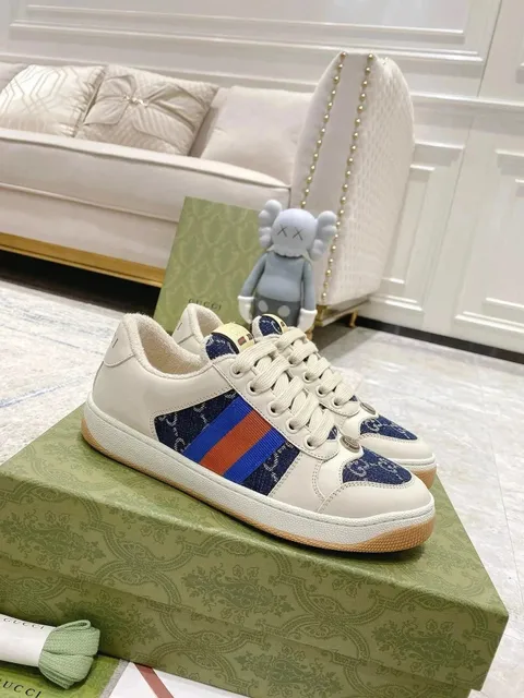Gucci Horsebit 1955 Sneaker Web Stripe Denim