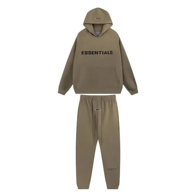 Fear of God Essentials Hoodie and Joggers Set Essentials Logo
