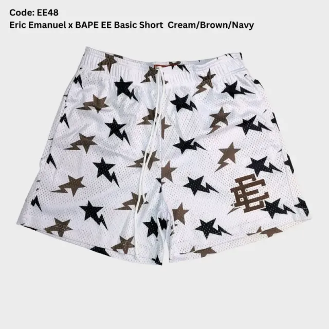 Ee48 - Cream/Brown/Navy