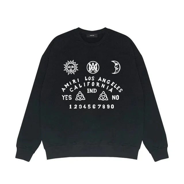 Amiri Ouija Sweatshirt Ouija Board Print