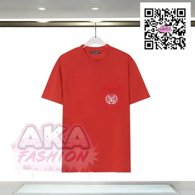 Dolce & Gabbana Pocket T-Shirt Milano DG Logo