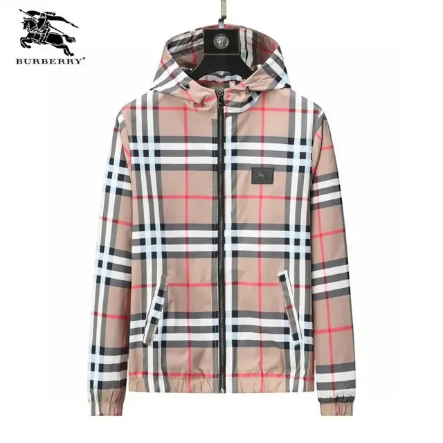 Burberry Check Hooded Jacket Classic Nova Check