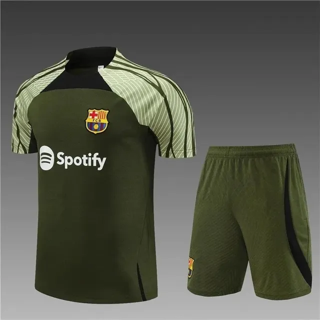 FC Barcelona Training Kit Spotify Sponsorship