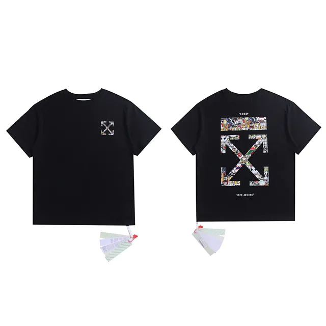 Off-White Logo T-Shirt Sticker Print