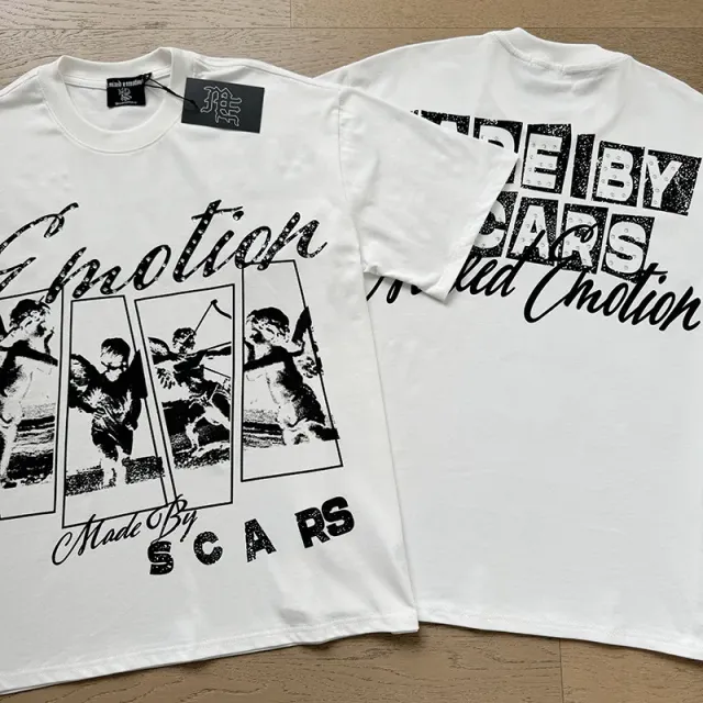 Mixed Emotion Graphic Tee Made By Scars
