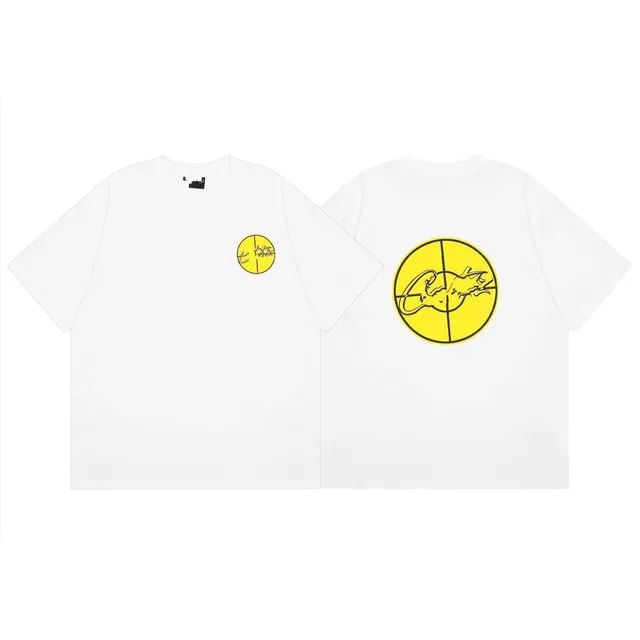 Corteiz T-Shirt Yellow Target Logo