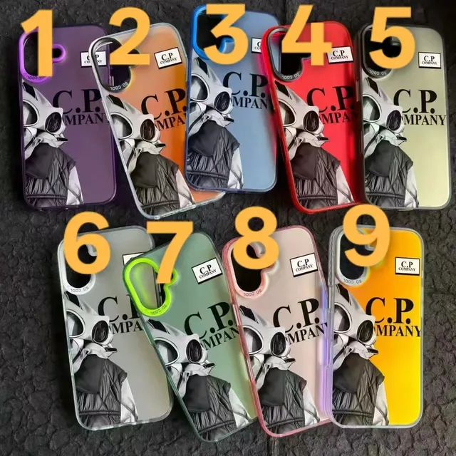 C.P. Company Goggle Phone Case Gas Mask Print