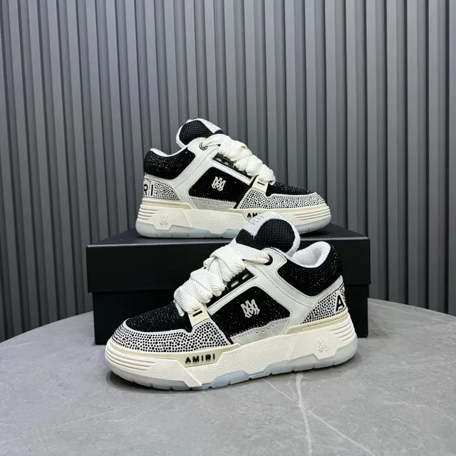 Amiri Sneaker Crystal-Embellished