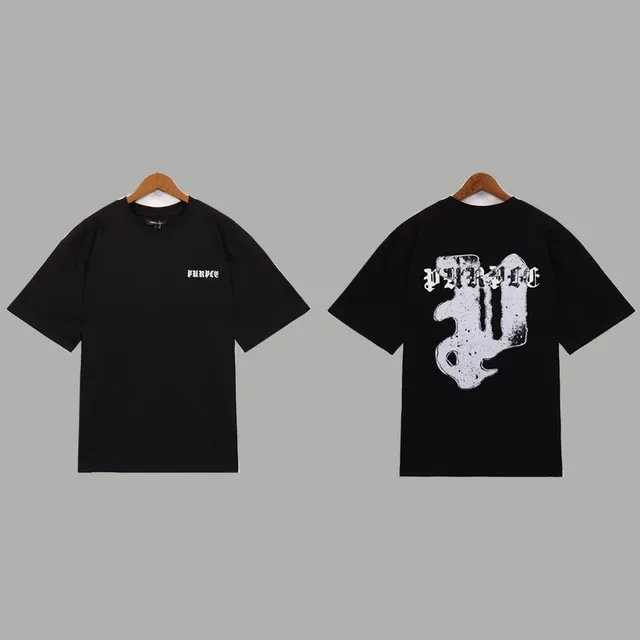 Off-White Graphic Tee Distressed Logo Print