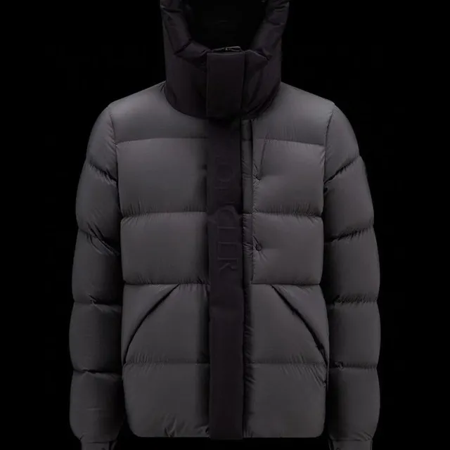 Moncler Puffer Jacket Logo Strap