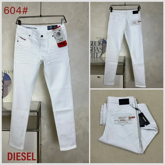 Diesel 604# White Slim Fit