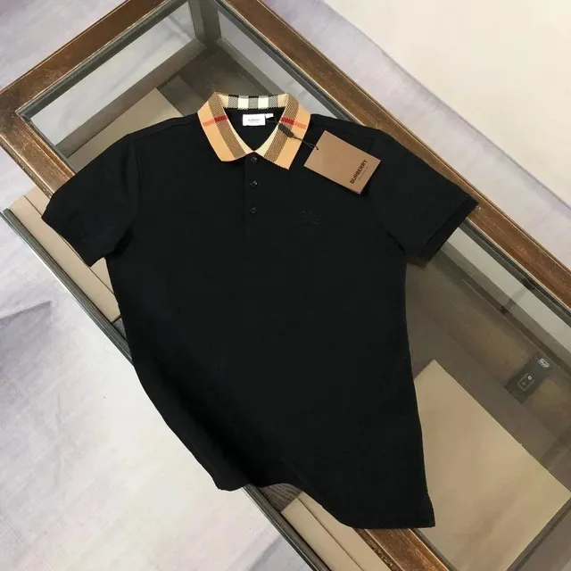 Burberry Polo Shirt Checkered Collar