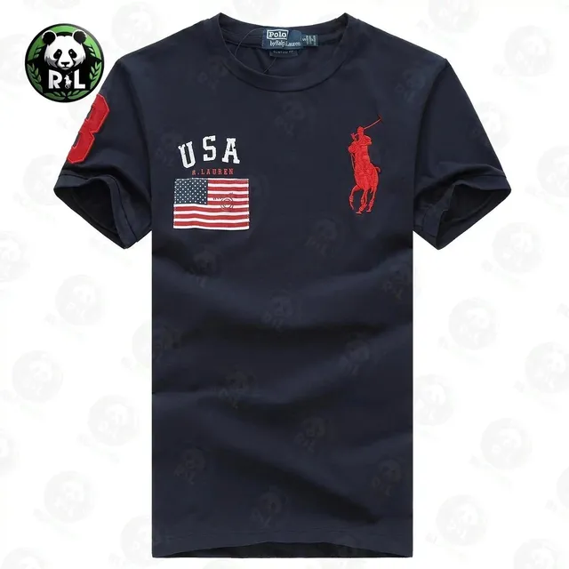 Polo Ralph Lauren Polo Tee USA Flag Patch