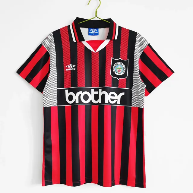 Umbro Manchester City Home Jersey 1993-94 Brother Sponsor