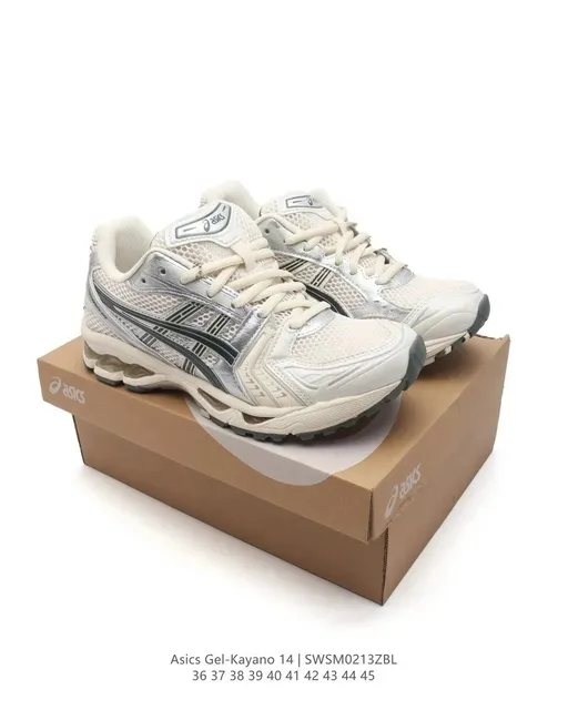 Asics Gel-Kayano 14 White Silver Black