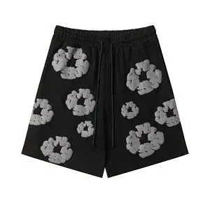 Balenciaga Printed Shorts Cloud Motif