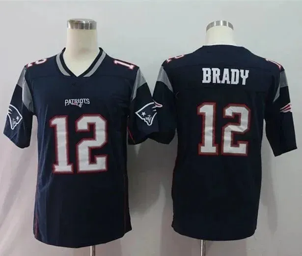 NFL Game Jersey Tom Brady #12